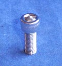 Kustom Bitz - Hex Socket Cap Screw UNF 3/8 x 1 inch Polished Stainless Steel [fine thread]