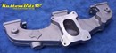 Holden 202 Black/Blue 12 Port 2 barrel inlet manifold - Holley Flange - AussieSpeed NEW IMPROVED